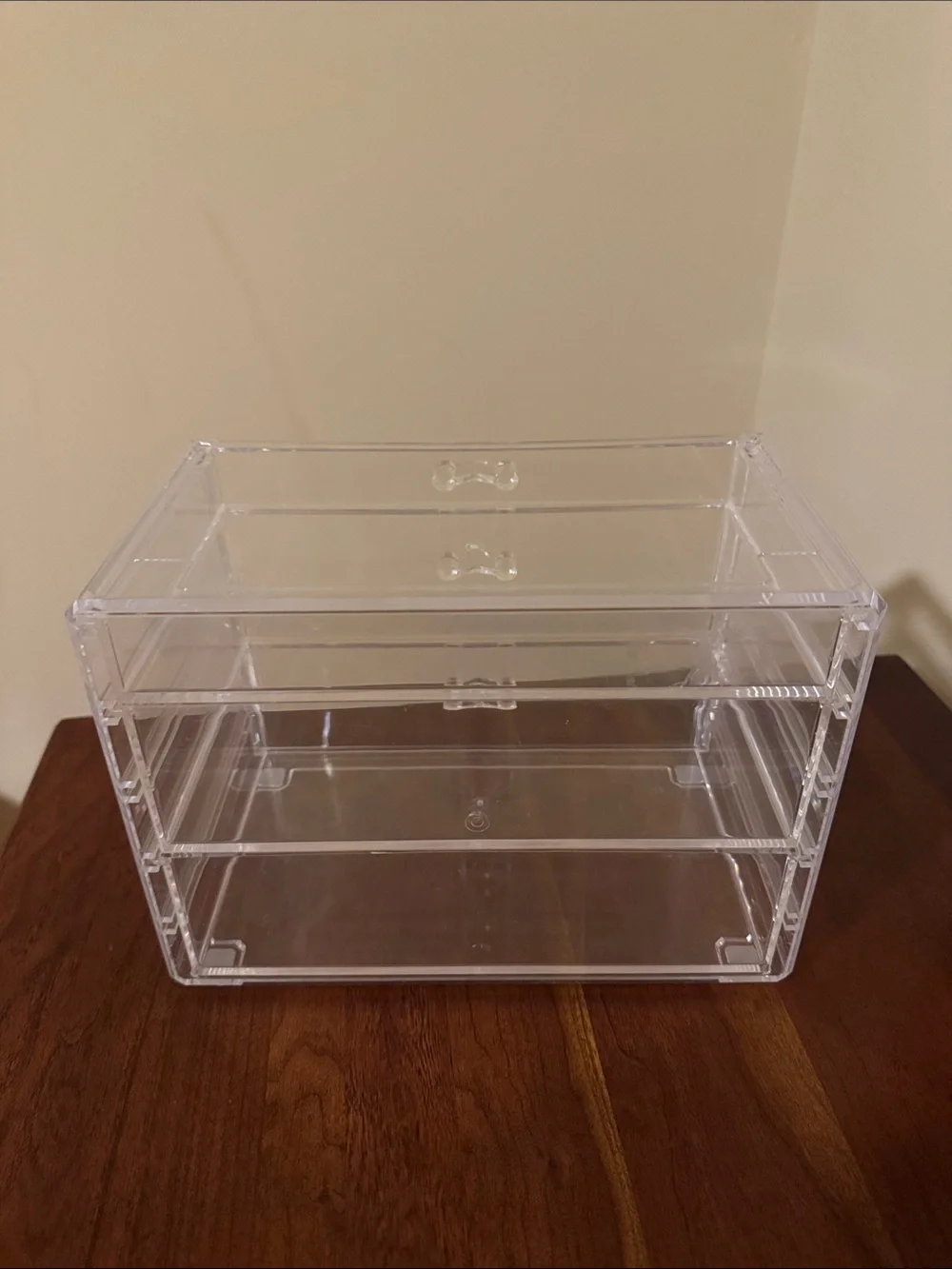 Bino Acrylic 3-Drawer Makeup Organizer